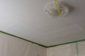 Texture ceiling repair